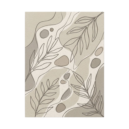 Japandi Minimal Line Canvas Art