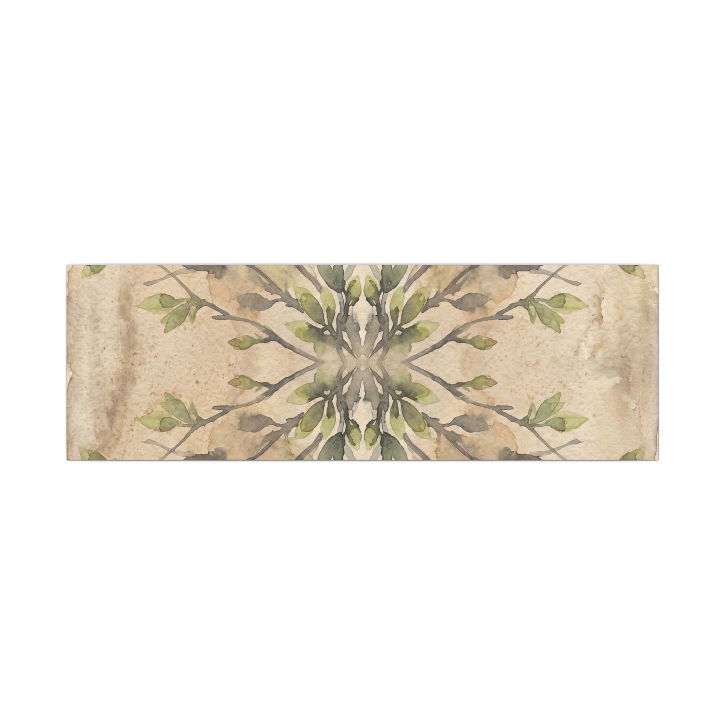 Shibui Shadow Play Canvas Art - Japandi Watercolor