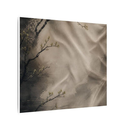 Silk Drape Canvas Art | Spring Japandi Japanese Pattern Art