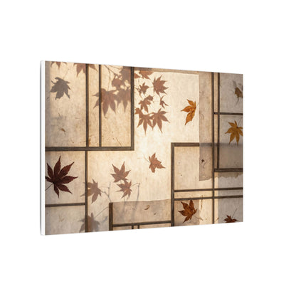 Shoji Screen Japanese Pattern Canvas Art | Neutral Japandi Art