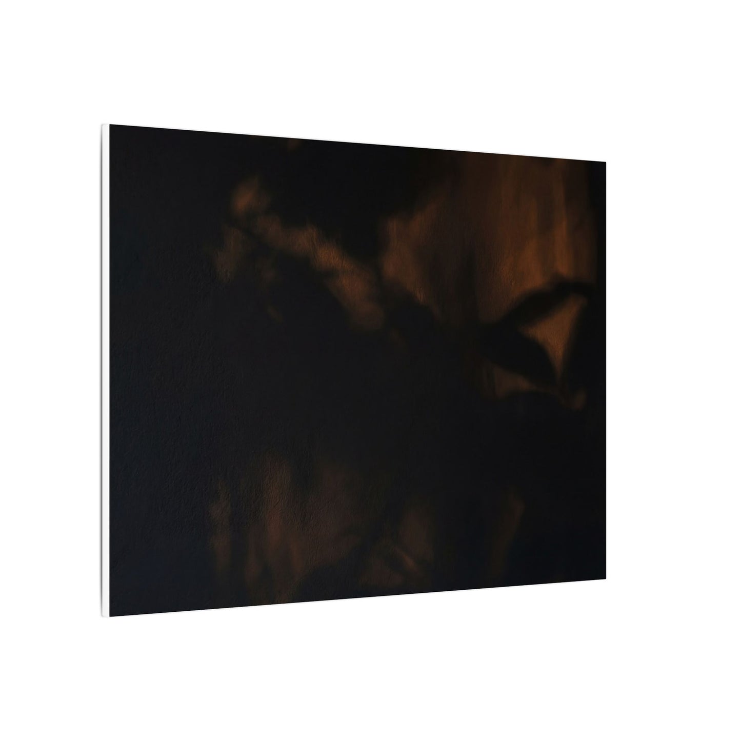 Shadow Play Summer Canvas Art | Dark Japandi Sophisticated Design