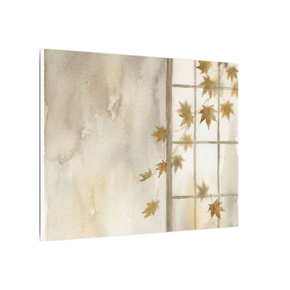 Warm Shoji Screen Canvas Art - Watercolor Japandi