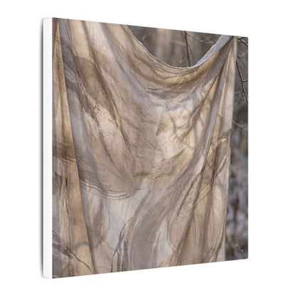 Ma Silk Drape Canvas Art - Japandi Japanese Pattern
