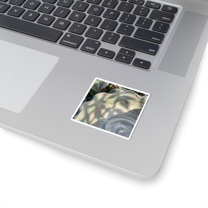 Japandi Ceramic Bowl in Dappled | Minimal Line Sticker