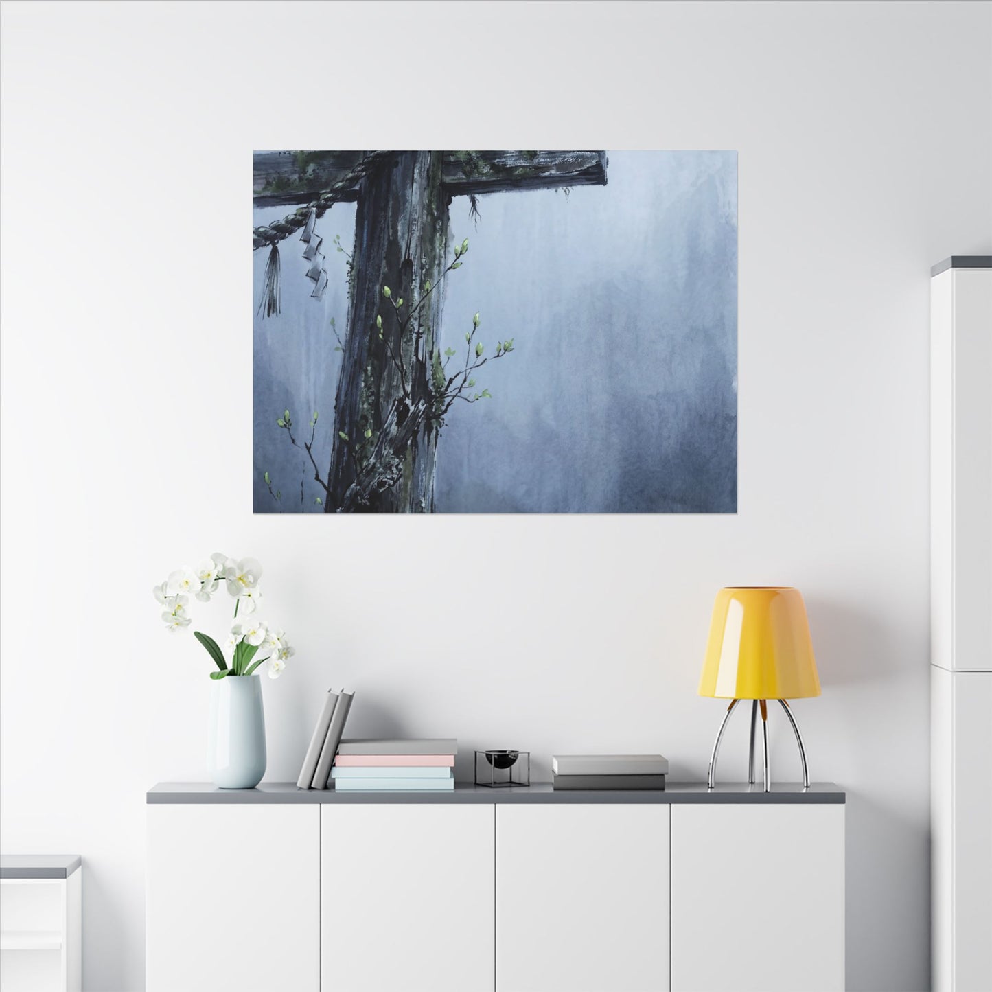 Spring Broken Pottery Broken Beauty Canvas Art | Artful Decor