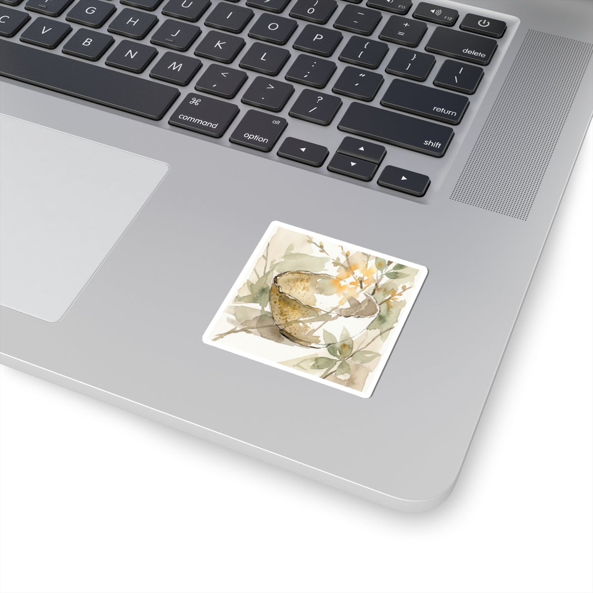 Ma Ceramic Bowl Sticker - Japandi Watercolor