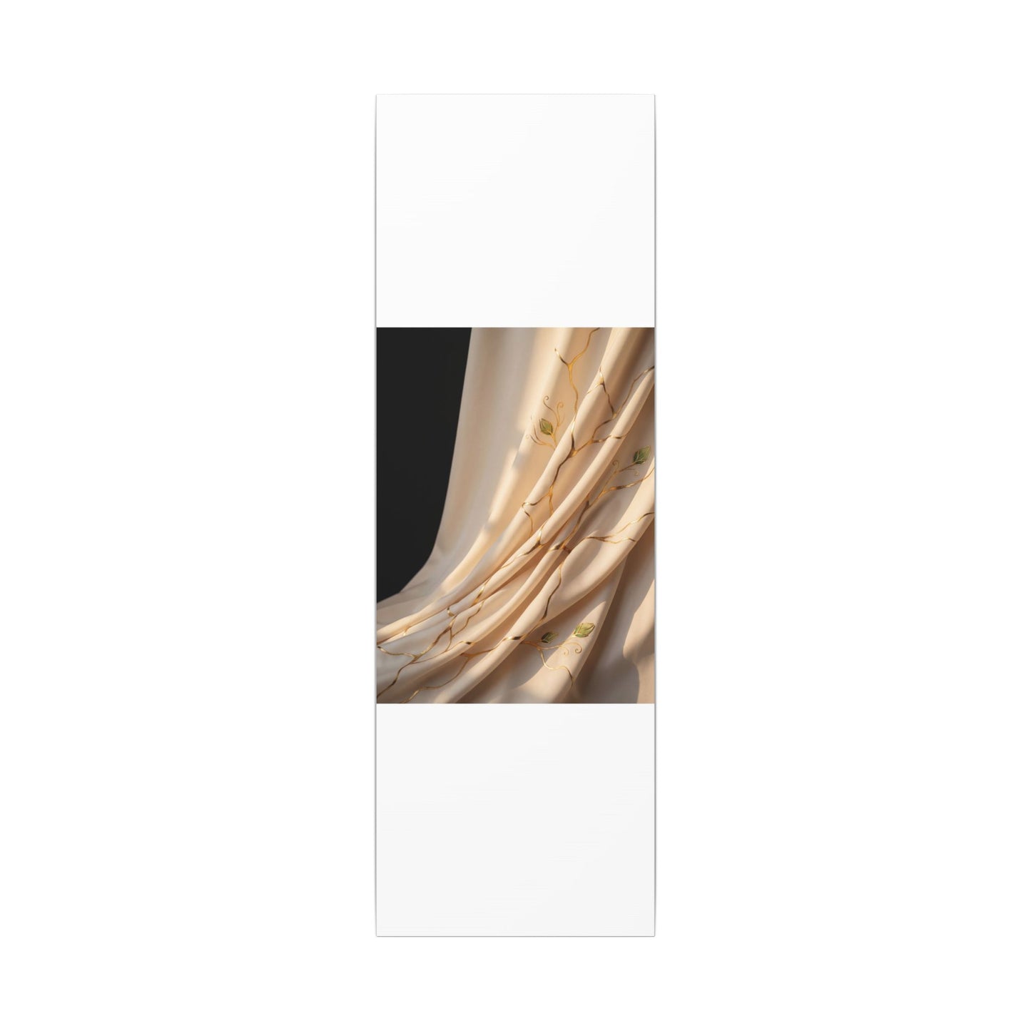 Golden Hour Silk Drape Canvas Art - Kintsugi Fukinsei