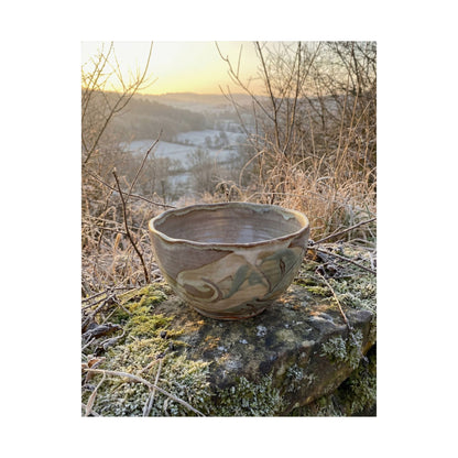Shibui Ceramic Bowl Wall Art Print - Japandi Japanese Pattern