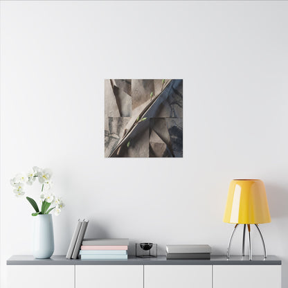 Paper Fold Canvas Art | Spring Japandi Japanese Pattern Art