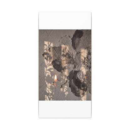 Shadow Play Summer Canvas Art | Japandi Elegant Design