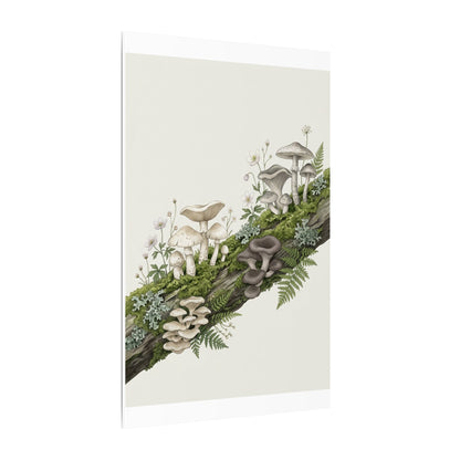 Dried Flowers Spring Canvas Art | Japandi Neutral Design