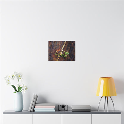 Overcast Rust Patina Canvas Art - Kintsugi Datsuzoku