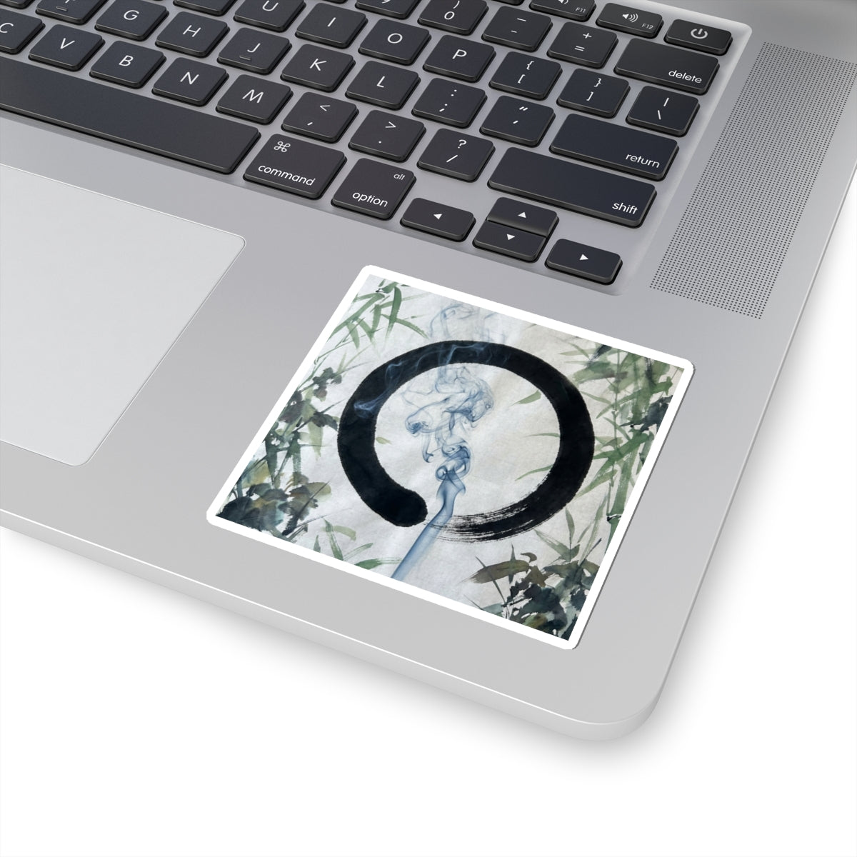 Summer Incense Smoke Enso Sticker | Serene Decor