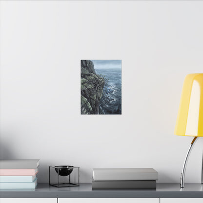 Pine Tree Spring Canvas Art | Japandi Neutral Design