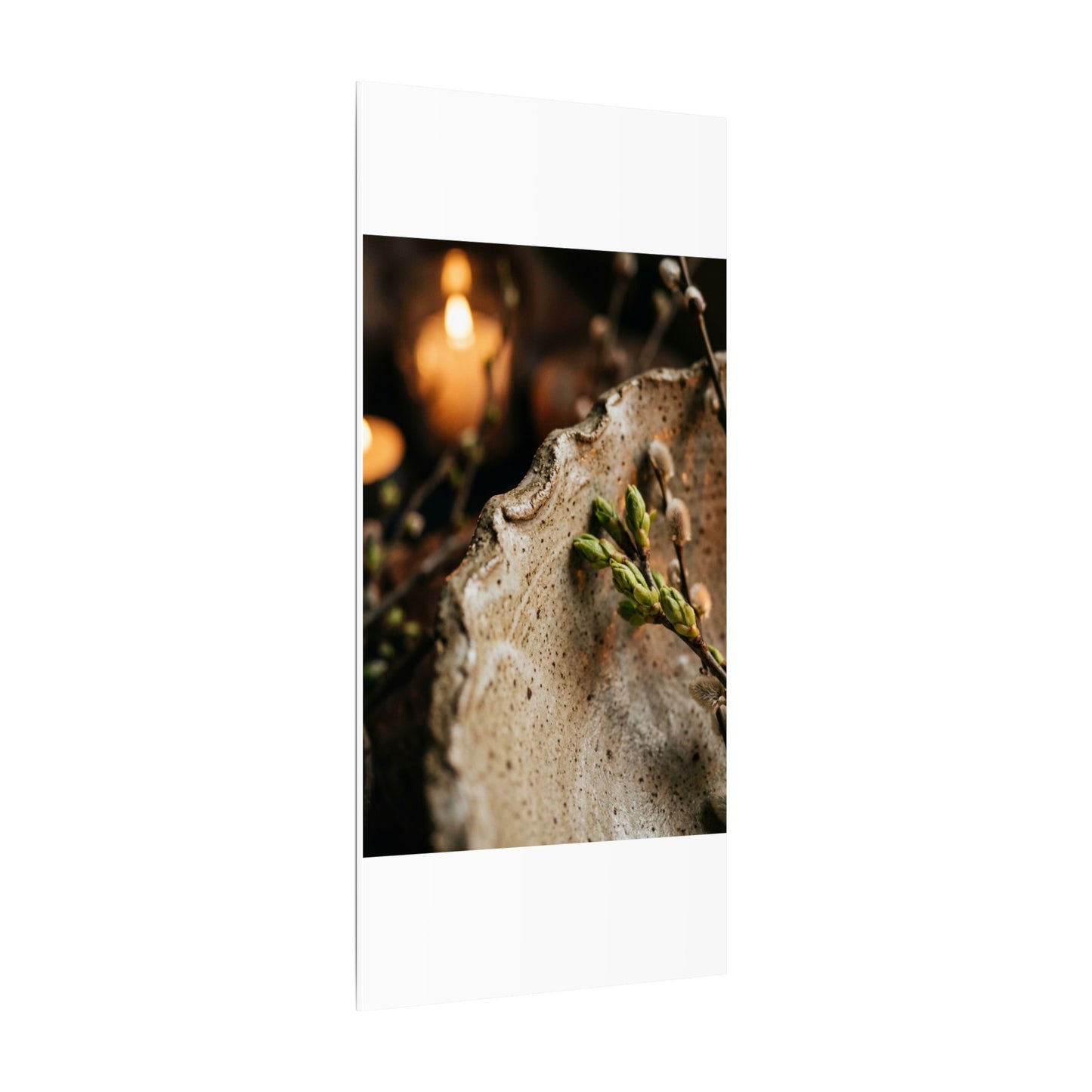 Overcast Ceramic Bowl Canvas Art - Japandi Ma