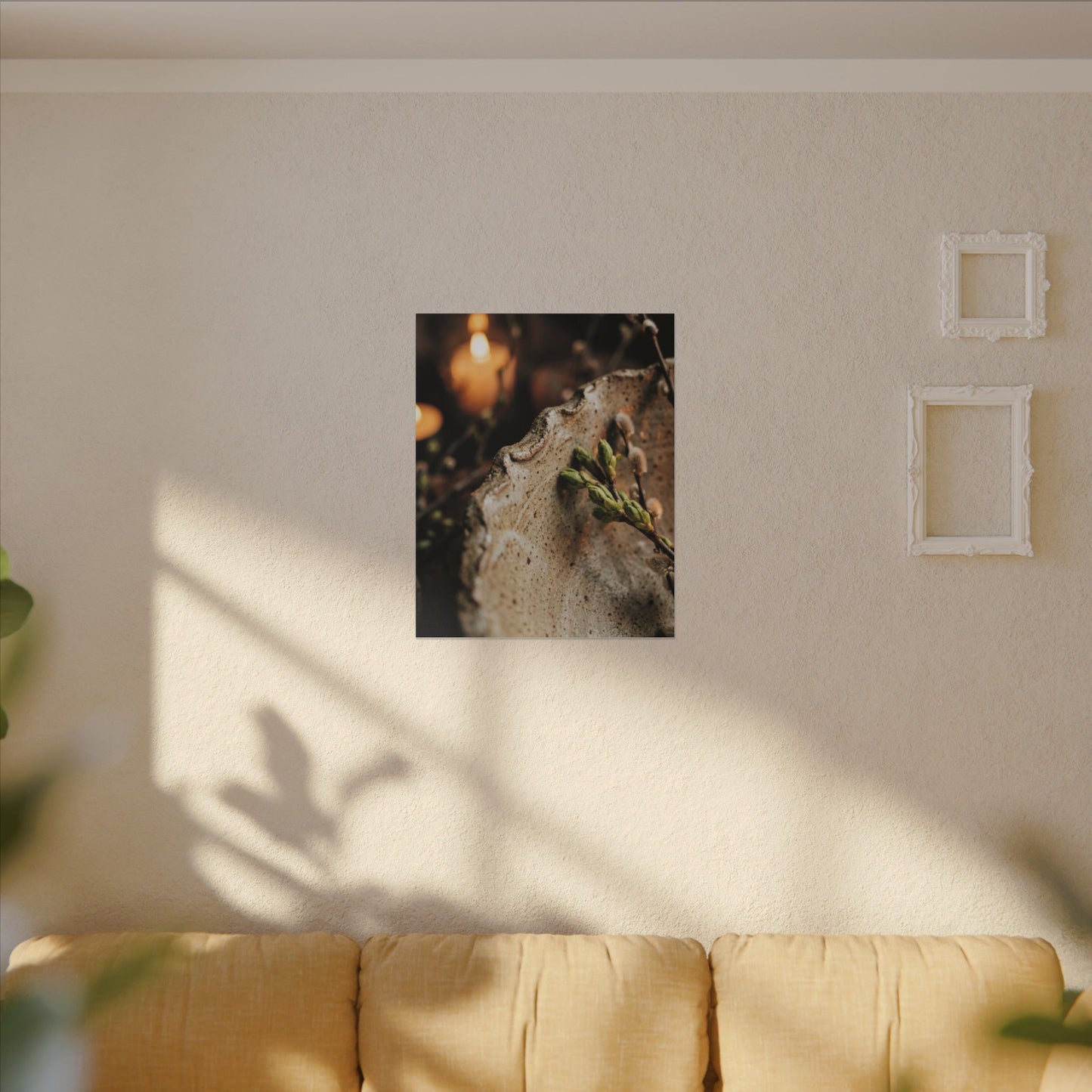 Overcast Ceramic Bowl Canvas Art - Japandi Ma