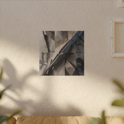 Paper Fold Canvas Art | Spring Japandi Japanese Pattern Art