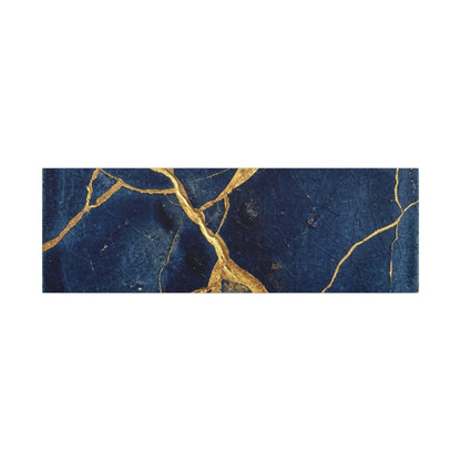 Kintsugi Crackle Canvas Art