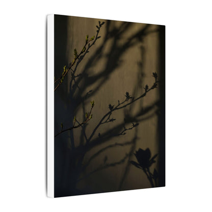 Seijaku Shadow Play Canvas Art - Dark Japandi Charcoal Ink