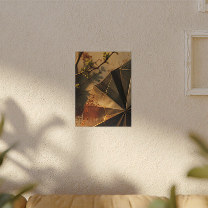 Ma Paper Fold Canvas Art - Kintsugi Broken Beauty