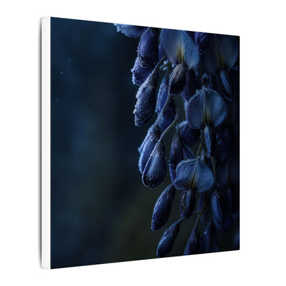 Winter Wisteria Shadow Zen Canvas Art | Atmospheric Decor