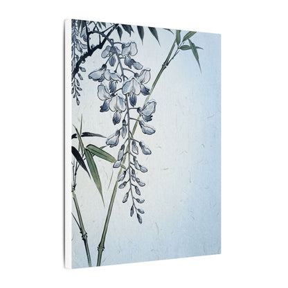 Zen Wisteria in Moonlight | Ukiyo E Inspired Canvas Art