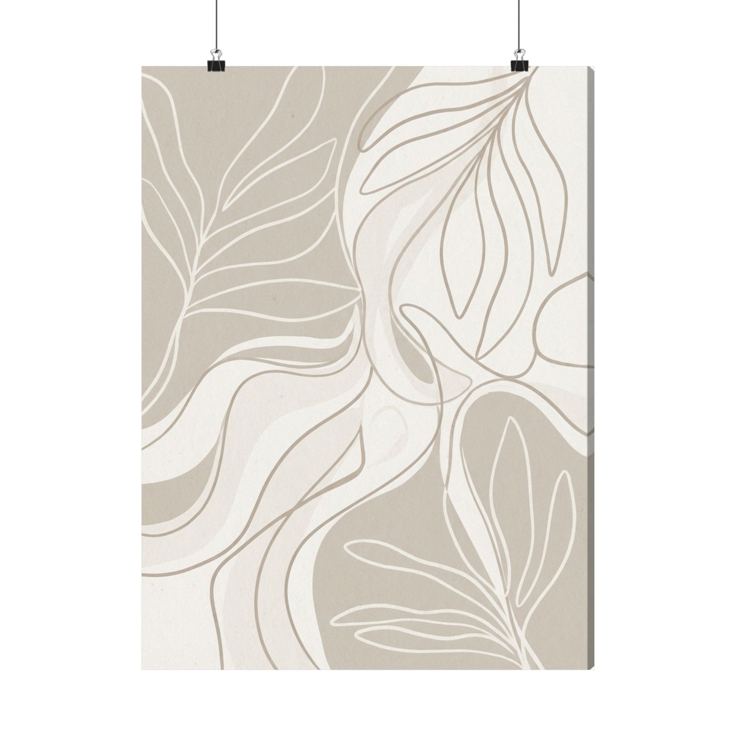 Japandi Minimalist Wall Art Print Art Print