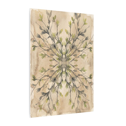 Shibui Shadow Play Canvas Art - Japandi Watercolor