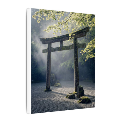 Torii Gate Canvas Art | Spring Zen Karesansui Art