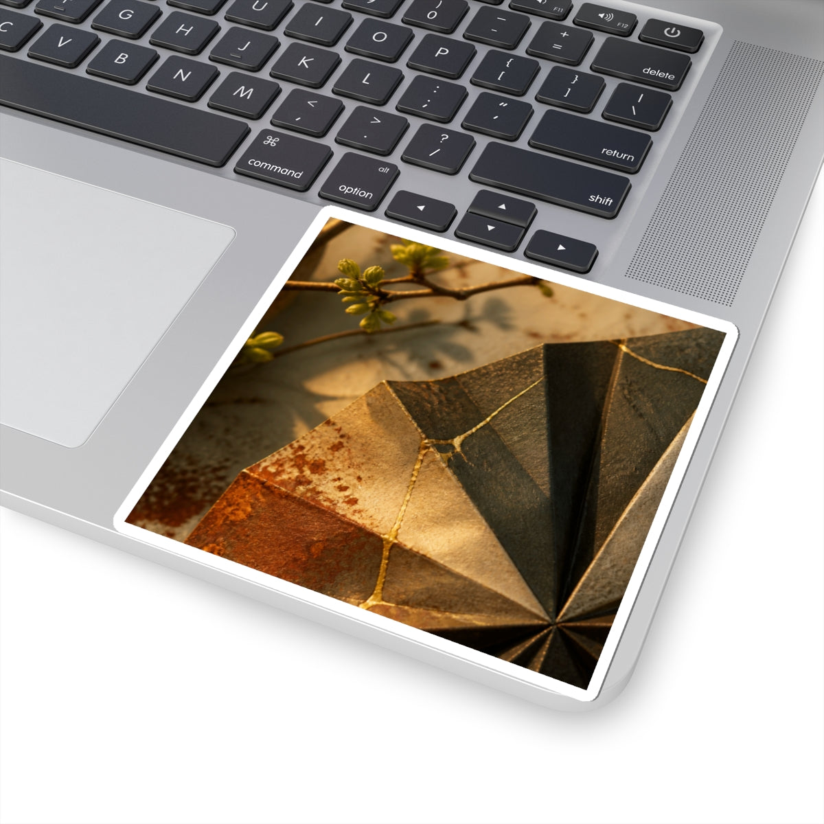 Artful Paper Fold Sticker - Broken Beauty Kintsugi
