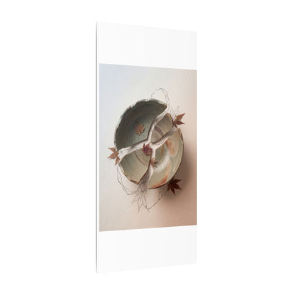 Dawn Ceramic Bowl Canvas Art - Japandi Fukinsei