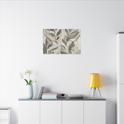 Japandi Textured Canvas Art