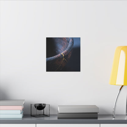 Artful Ceramic Bowl Canvas Art - Broken Beauty Kintsugi