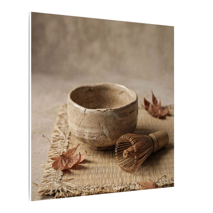 Ma Tea Ceremony Canvas Art - Japandi Texture
