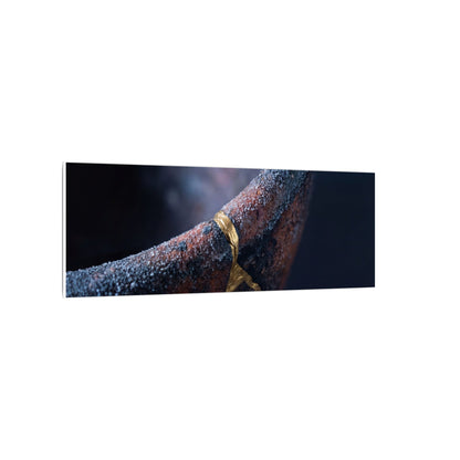 Artful Ceramic Bowl Canvas Art - Broken Beauty Kintsugi