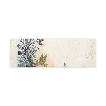 Winter Shoji Screen Forest Whimsy Canvas Art | Enchanting Decor