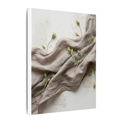 Overcast Silk Drape Canvas Art - Japandi Ma