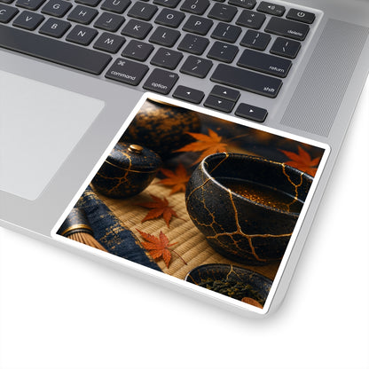 Candlelight Tea Ceremony Sticker - Kintsugi Seijaku