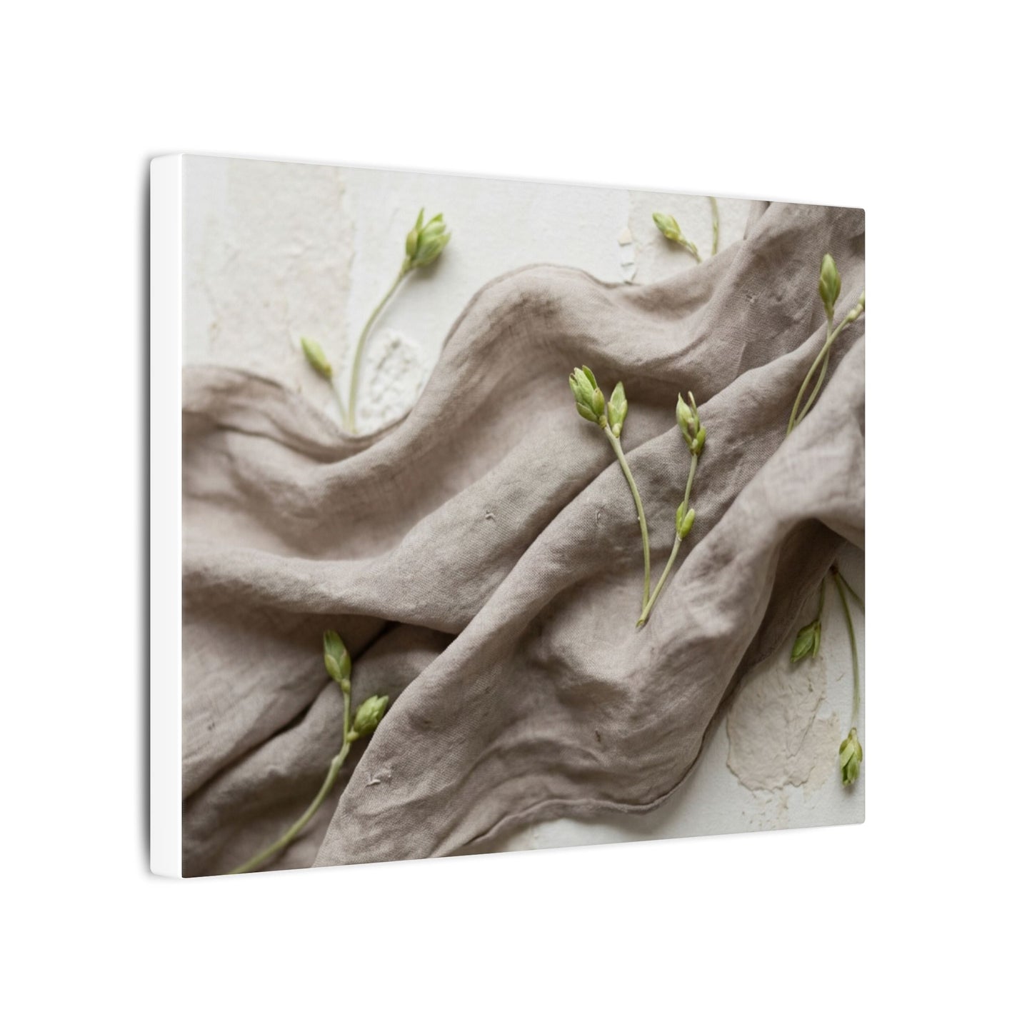 Overcast Silk Drape Canvas Art - Japandi Ma