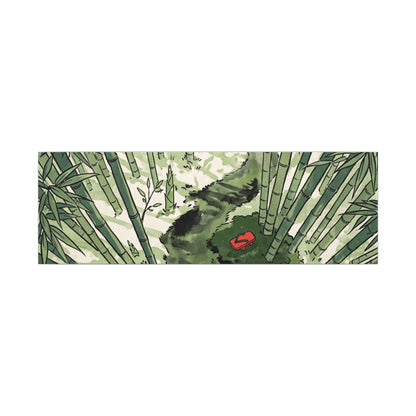 Peaceful Bamboo Grove Canvas Art - Ukiyo E Inspired Zen