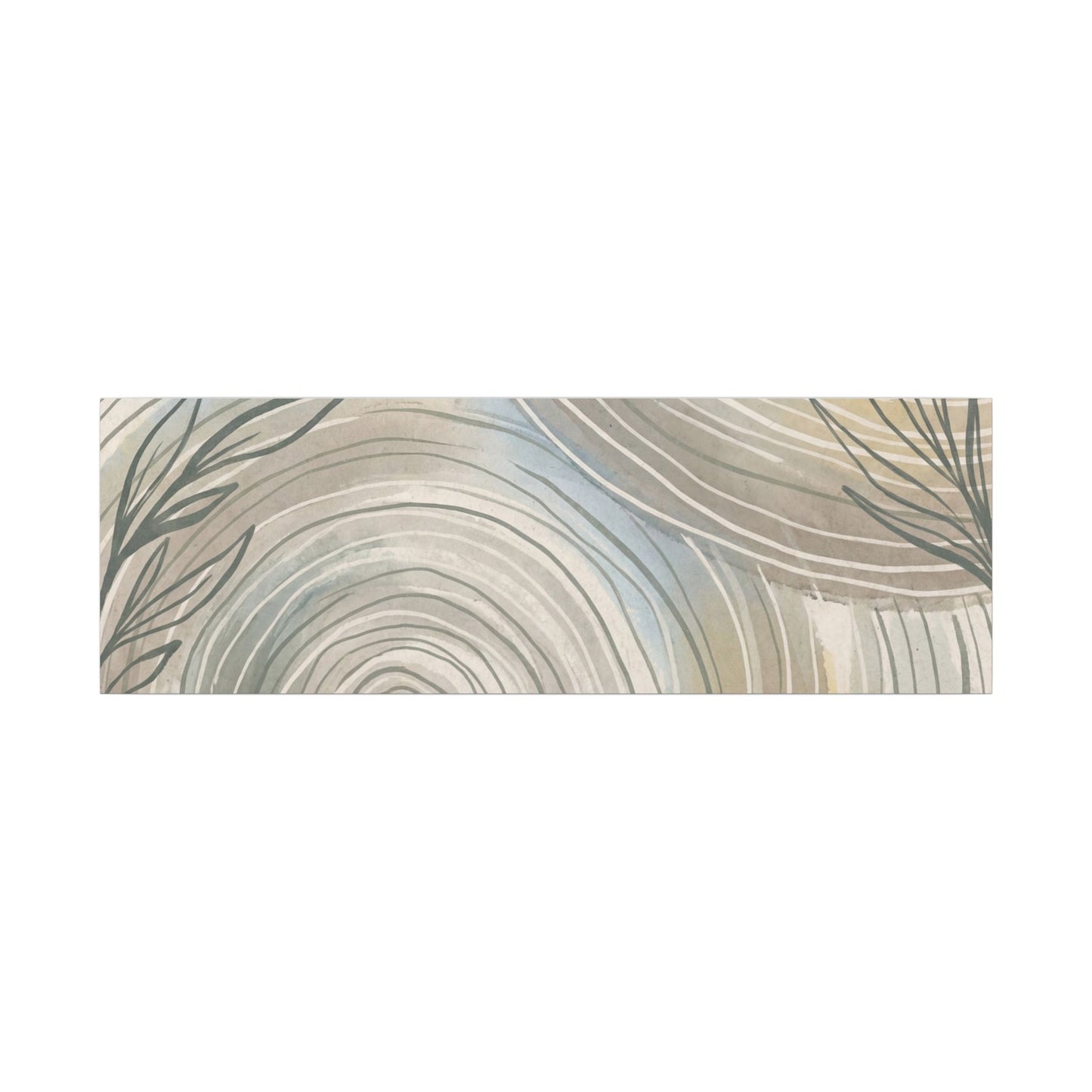 Kanso Water Ripple Canvas Art - Japandi Minimal Line