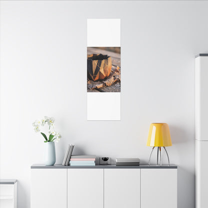 Paper Fold Gold Repair Canvas Art | Philosophical Kintsugi Art