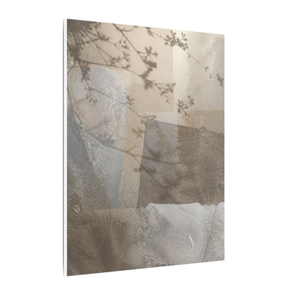 Neutral Shadow Play Canvas Art - Texture Japandi