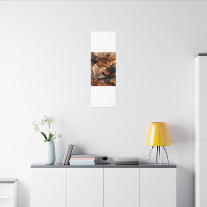Paper Fold Texture Canvas Art | Elegant Japandi Art