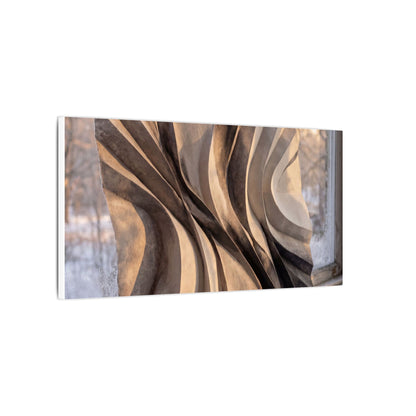 Mono No Aware Paper Fold Canvas Art - Japandi Minimal Line