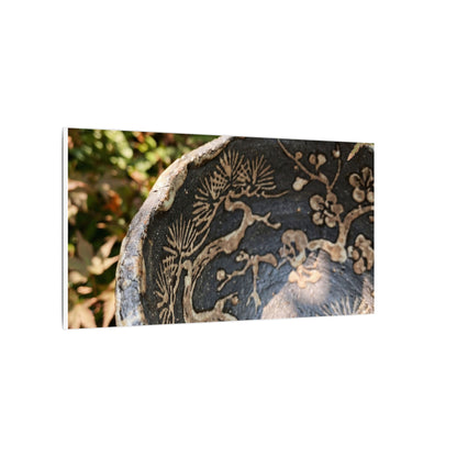 Ceramic Bowl Canvas Art | Summer Japandi Japanese Pattern Art