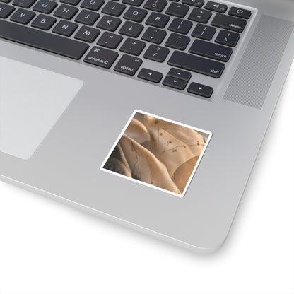Ma Silk Drape Sticker - Japandi Japanese Pattern
