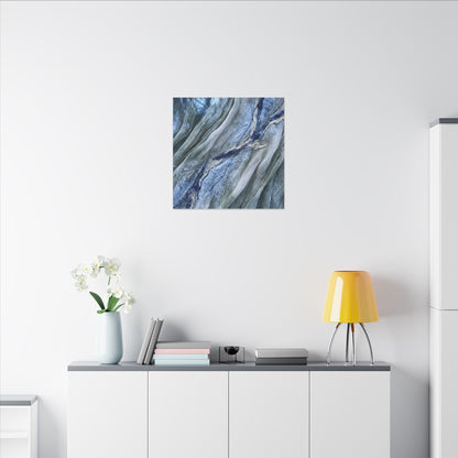 Moonlight Silk Drape Canvas Art - Japandi Mono No Aware