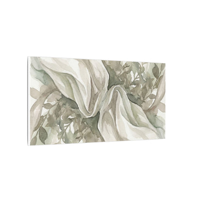Summer Silk Drape Watercolor Canvas Art | Cozy Decor