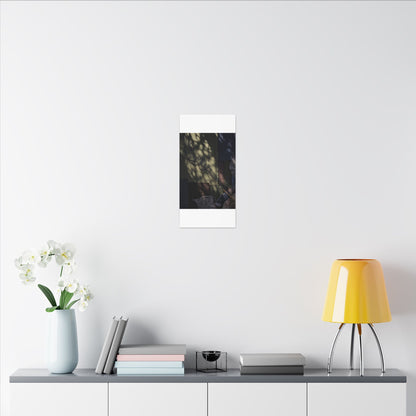 Ma Incense Smoke Canvas Art - Dark Japandi Dark Texture